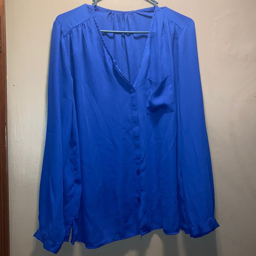 Blue blouse